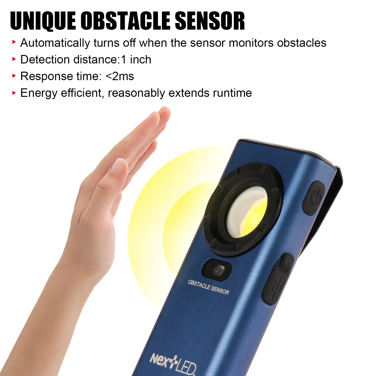 NextLED Pocket Task Light with Obstacle Sensor NT-6685 - Image 7