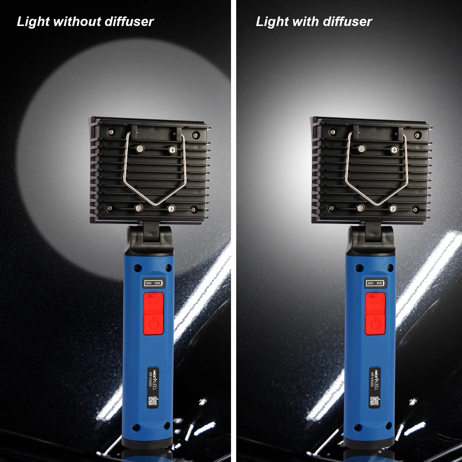 NextLED Professional Coating Application Light with Diffuser NT-V3505 - Image 6