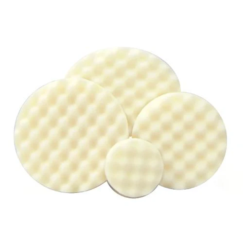 Optimum Waffle Foam Pad White Medium Cut (5.5", 6.5")
