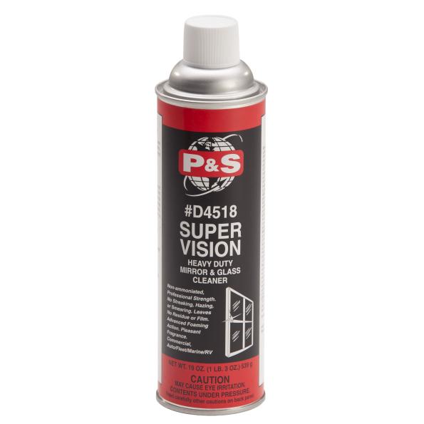 P&S Super Vision Glass Cleaner Aerosol 19oz