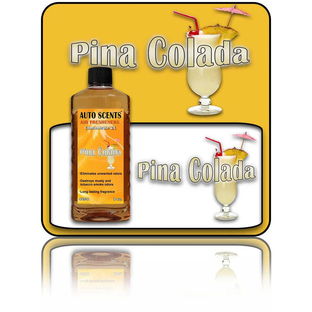 AutoScent Pina Colada Air Freshener Concentrate 8oz