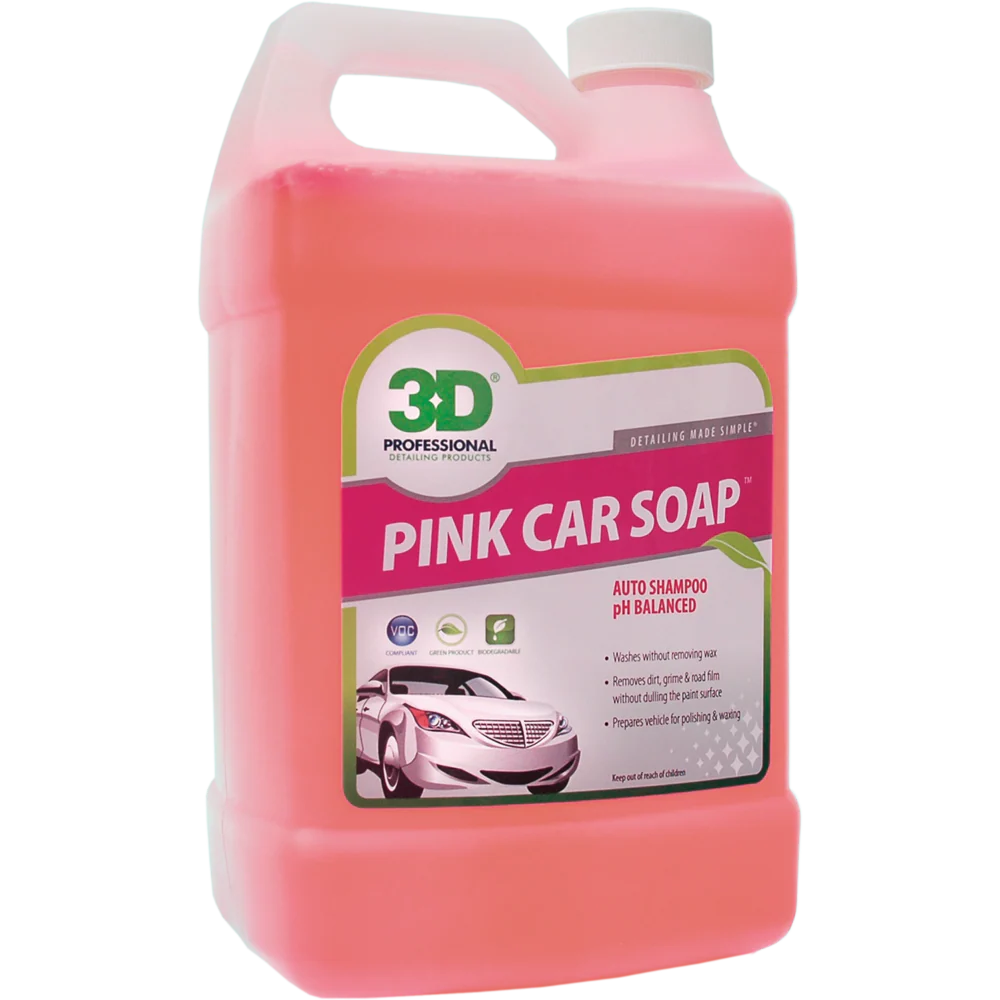 3D Pink Car Soap 128oz