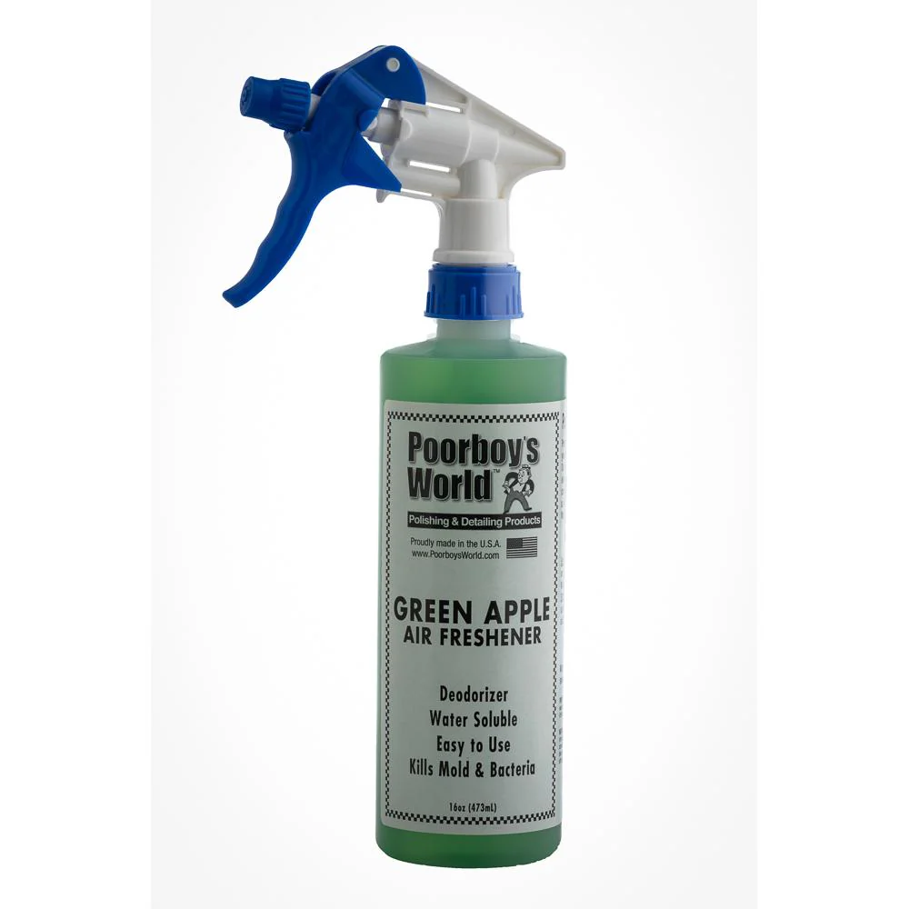 Poorboy's World Air Freshener/Deodorizer 16oz (Green Apple)