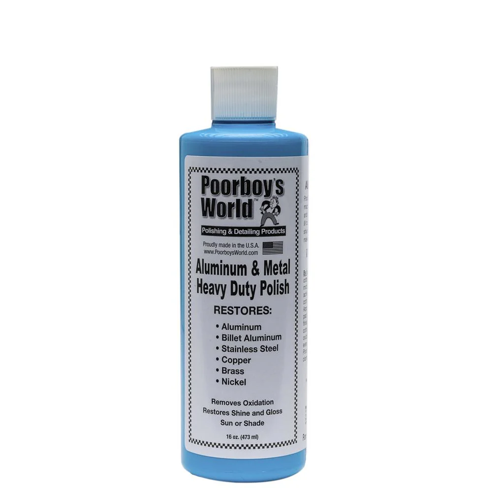 Poorboy's World HD Aluminum & Metal Polish 16oz