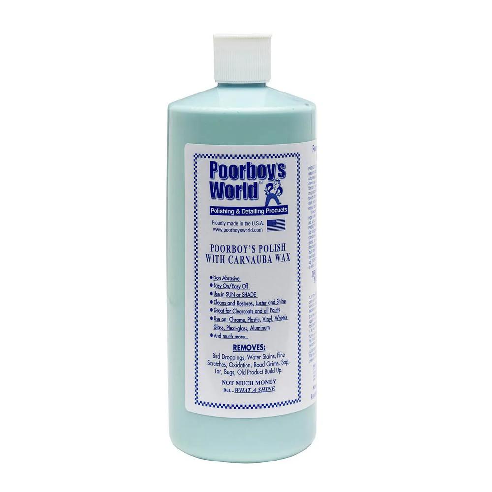Poorboy's World Polish with Blue Carnauba 16oz