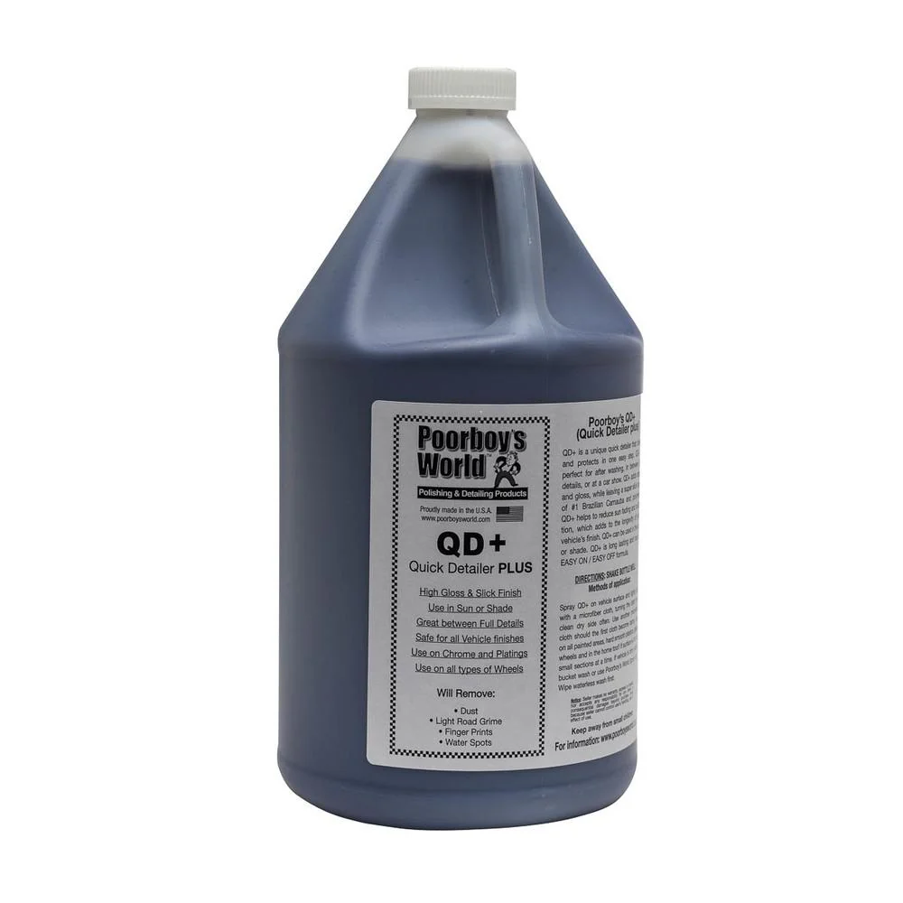 Poorboy's World QD+ Quick Detailer Plus 16oz, 32oz, 128oz - Image 2