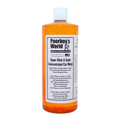 Poorboy's World Super Slick & Suds Car Wash 32oz