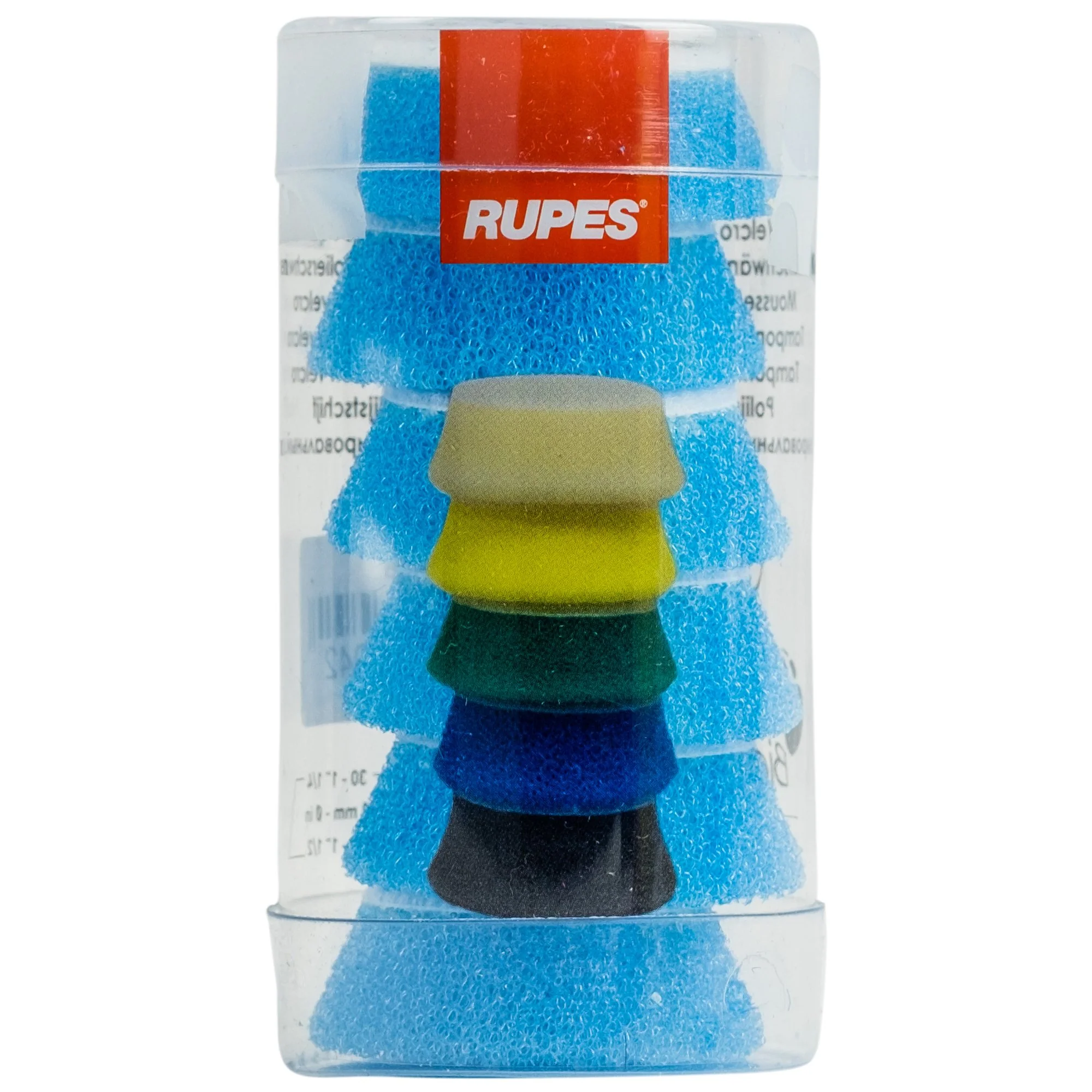 RUPES 1" Blue Coarse Foam 9.DA40H 6 Pack