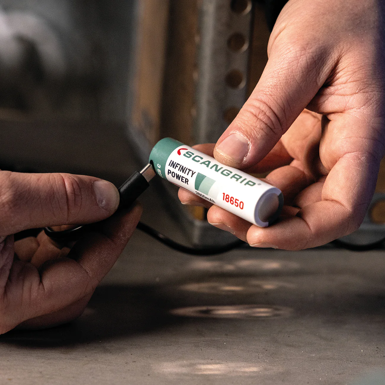 SCANGRIP USB-C Battery 18650, 03.5959 - Image 2
