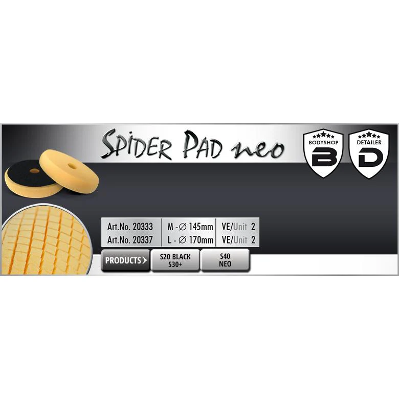 Scholl NEO Spider Pad 5.5" Honey