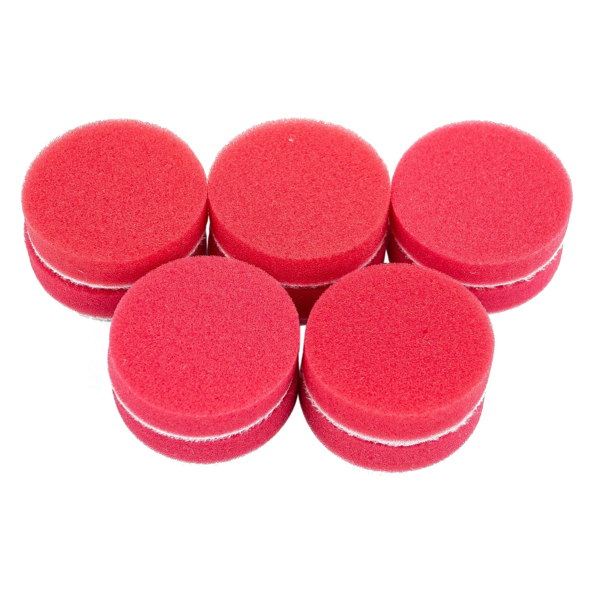 ShineMate (1.5", 2.2") Red Finishing Pad (10 Pack)