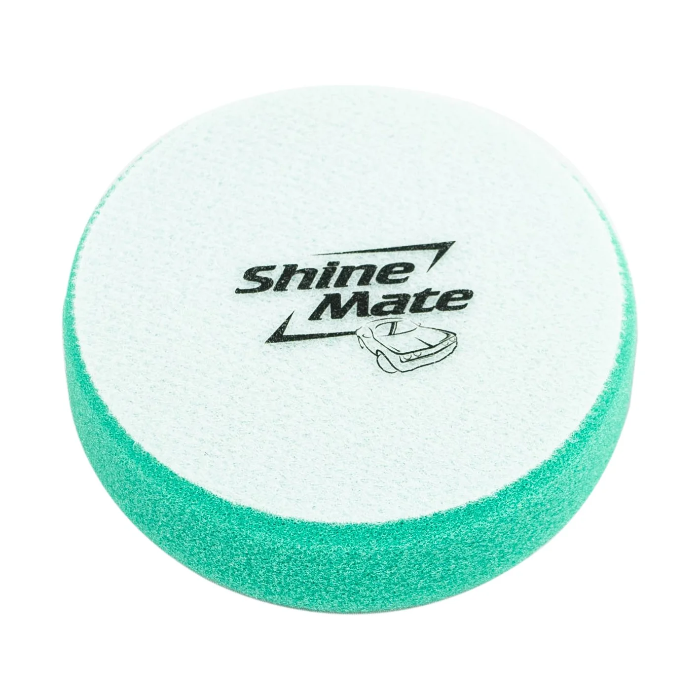 ShineMate 3.25" Green Heavy Cutting Pad - Image 2