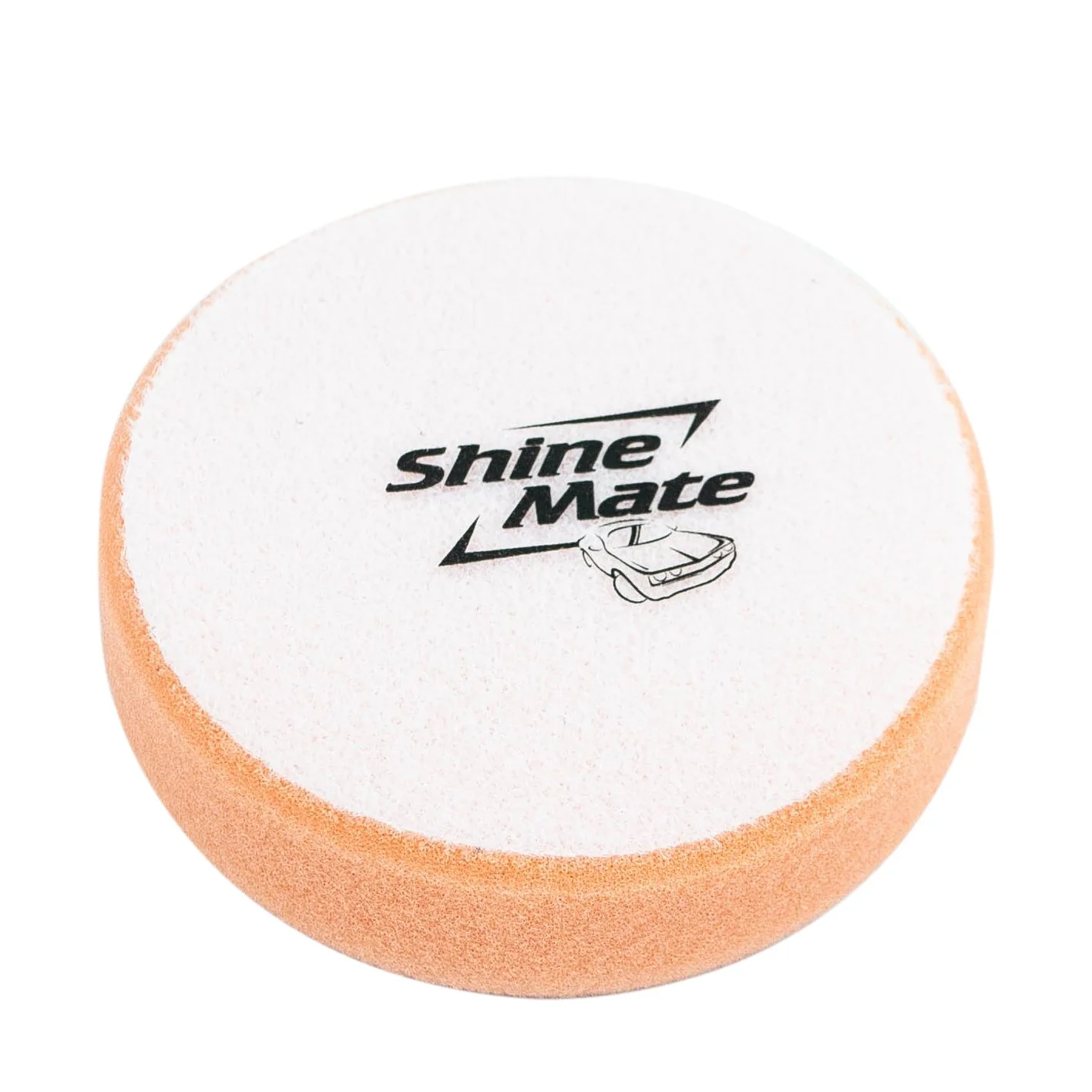 ShineMate 3.25" Orange Polishing Pad - Image 2