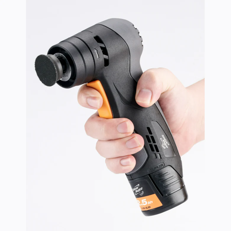 Shinemate EB201A 1/5 DA Cordless Spot Sander Kit - Image 3