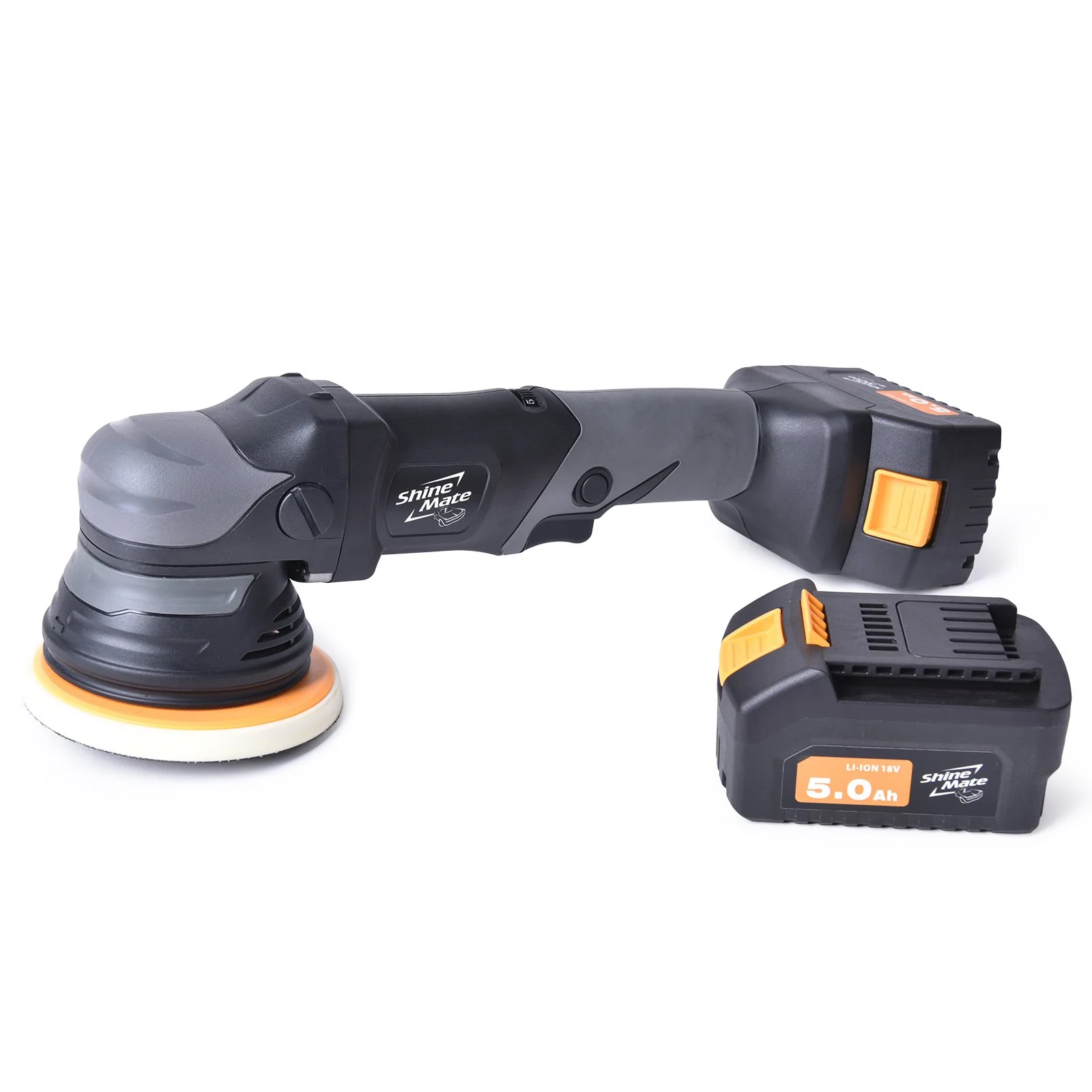 ShineMate EB351 5" 12mm Throw Cordless Polisher Kit