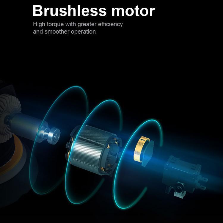 ShineMate EB351 6" 21mm Throw Cordless Polisher Kit - Image 18