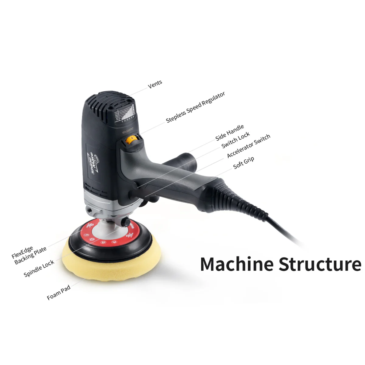Shinemate EP809 Vertical Rotary Polisher - Image 2