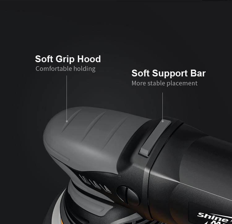 ShineMate EX620 6" 15mm DA Polisher Kit - Image 9