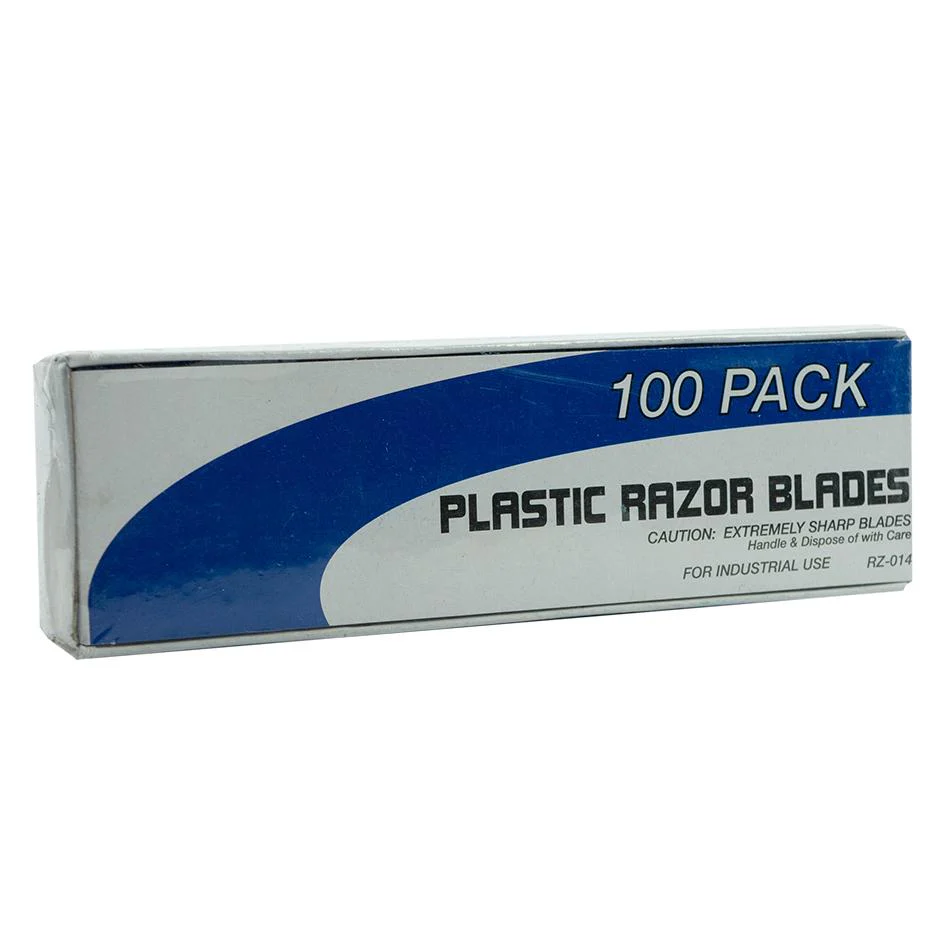 SM Arnold Plastic Razor Blades (BOX OF 100)