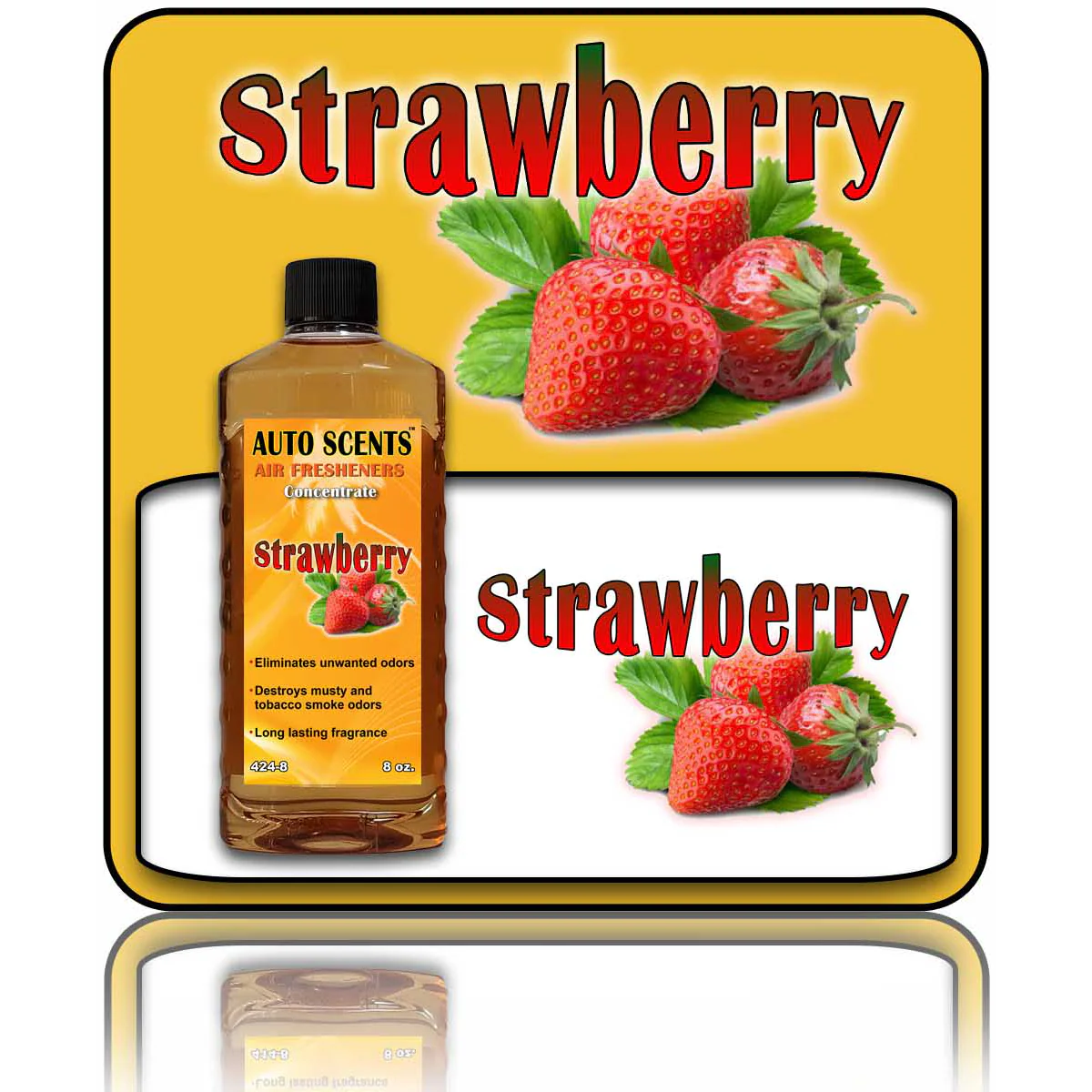 AutoScent Strawberry Air Freshener Concentrate 8oz