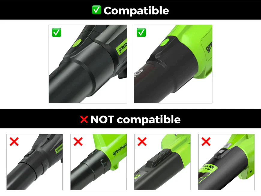 STUBBY Car Drying Nozzle for Greenworks Leaf Blowers - Image 2