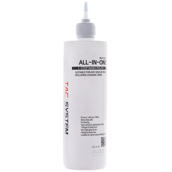 TACSYSTEM All In One Polish, Single-Stage Compound 500ml