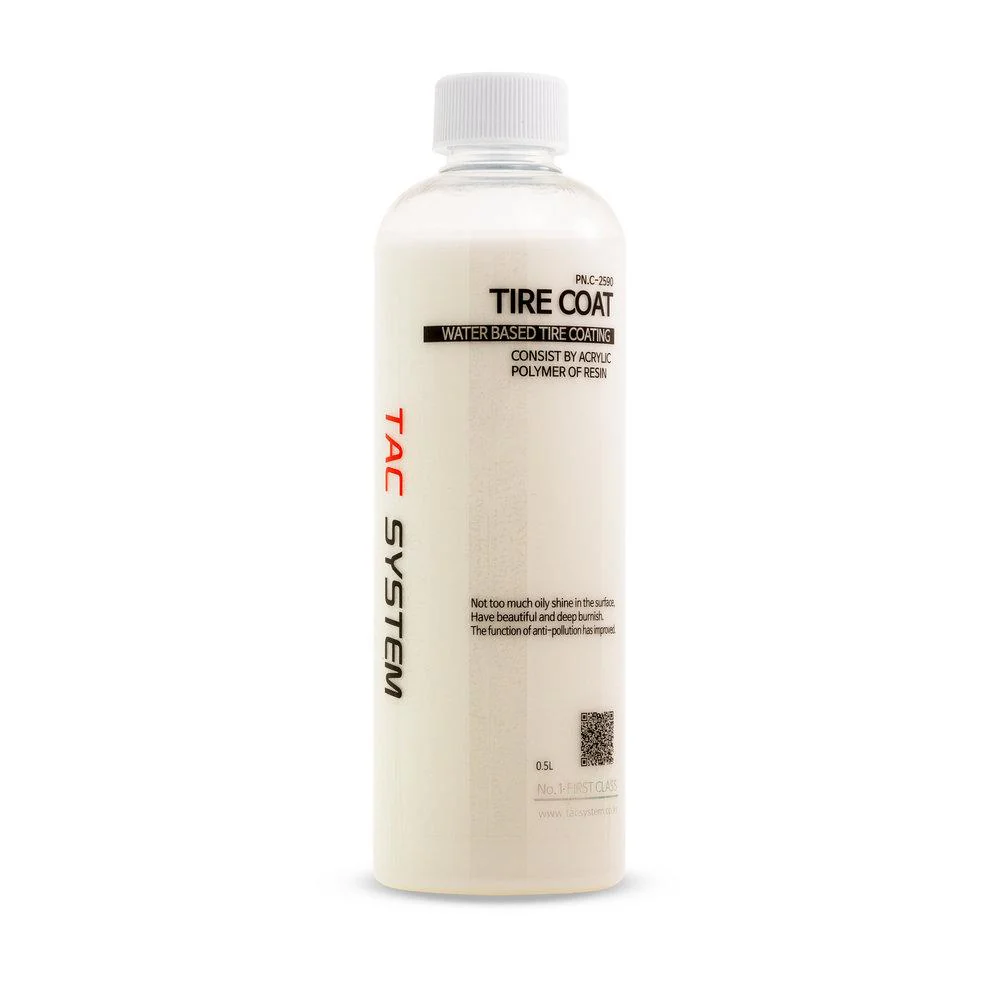 TACSYSTEM Tire Coat 500ml (Satin Finish)