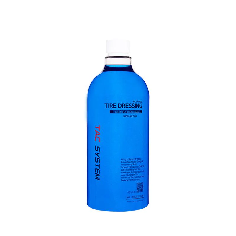 TACSYSTEM Tire Dressing, Rubber, Trim Dressing 1L (Wet Finish)