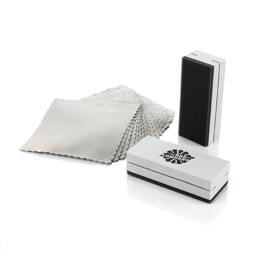 The Rag Company Wrap N Tuck Suede Coating Applicator Kit