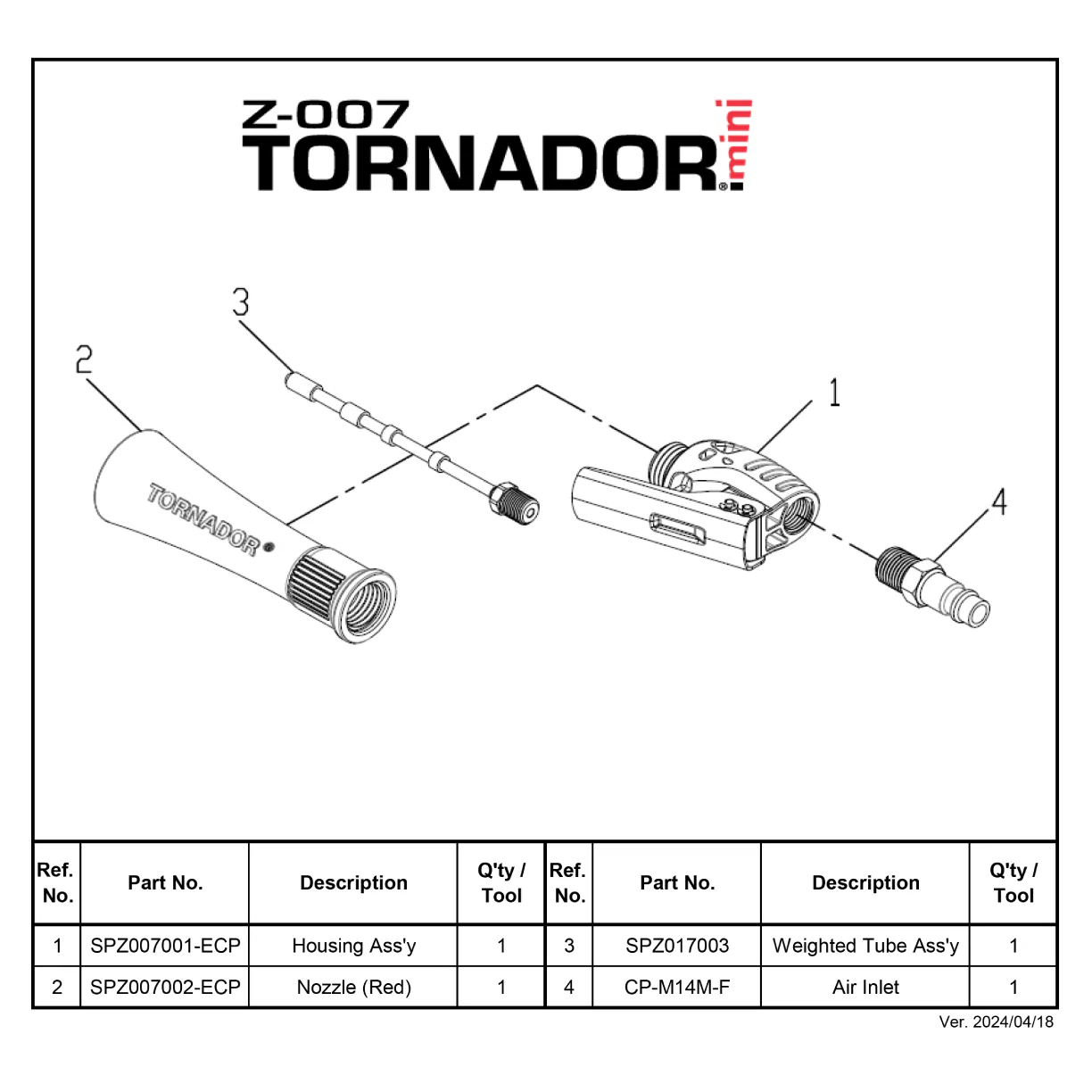 Tornador TM-016 Cone - Image 2
