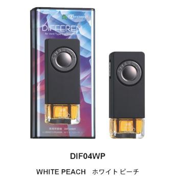 Treefrog Differen Vent Clip Type - White Peach