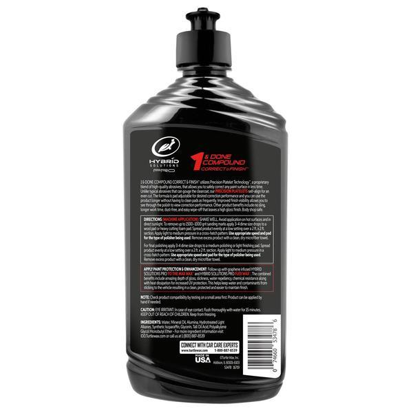 Turtle Hybrid Solutions Pro 1 & Done Professional Polishing Compound Correct & Finish 16oz - Image 2