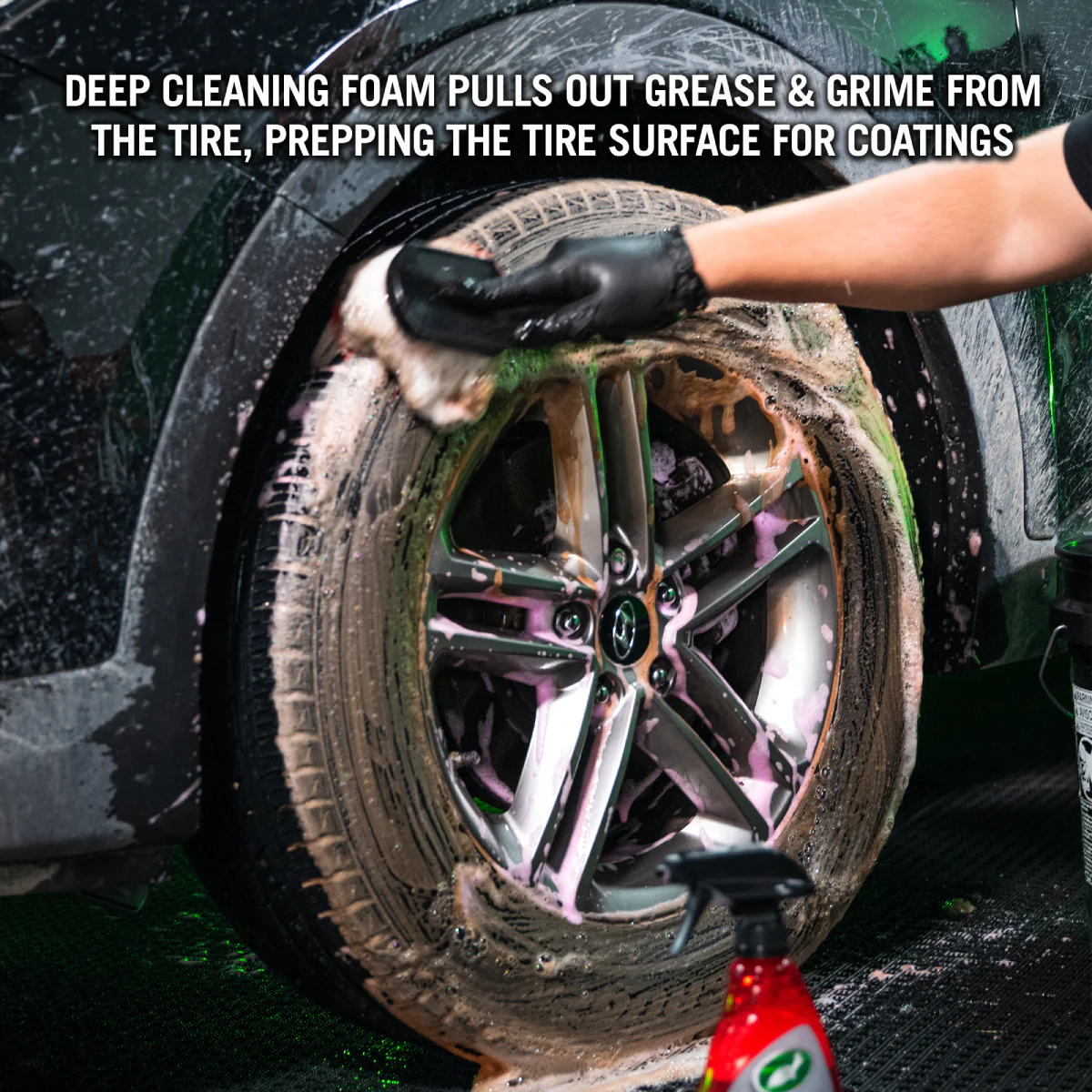 Turtle Hyper Foam Wheel and Tire Cleaner 23oz - Image 2