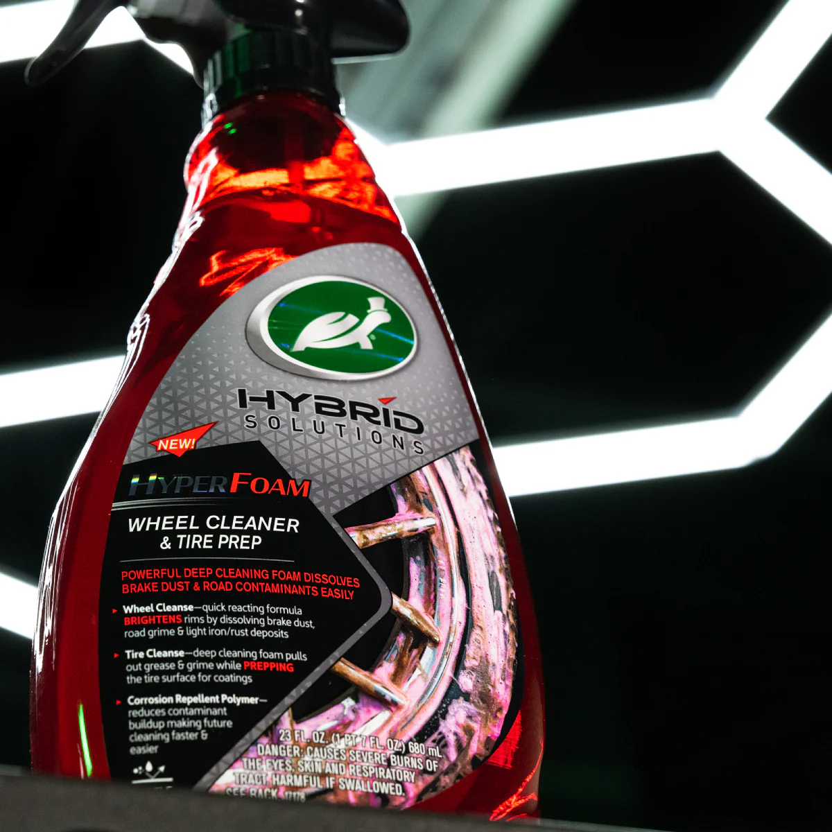 Turtle Hyper Foam Wheel and Tire Cleaner 23oz - Image 3