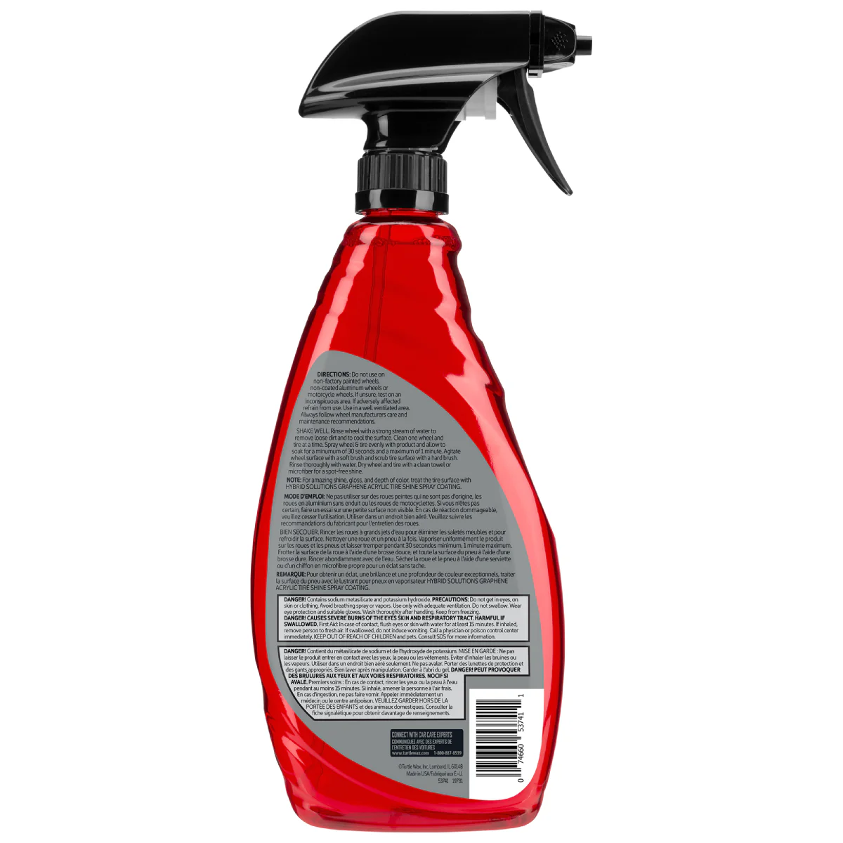 Turtle Hyper Foam Wheel and Tire Cleaner 23oz - Image 4