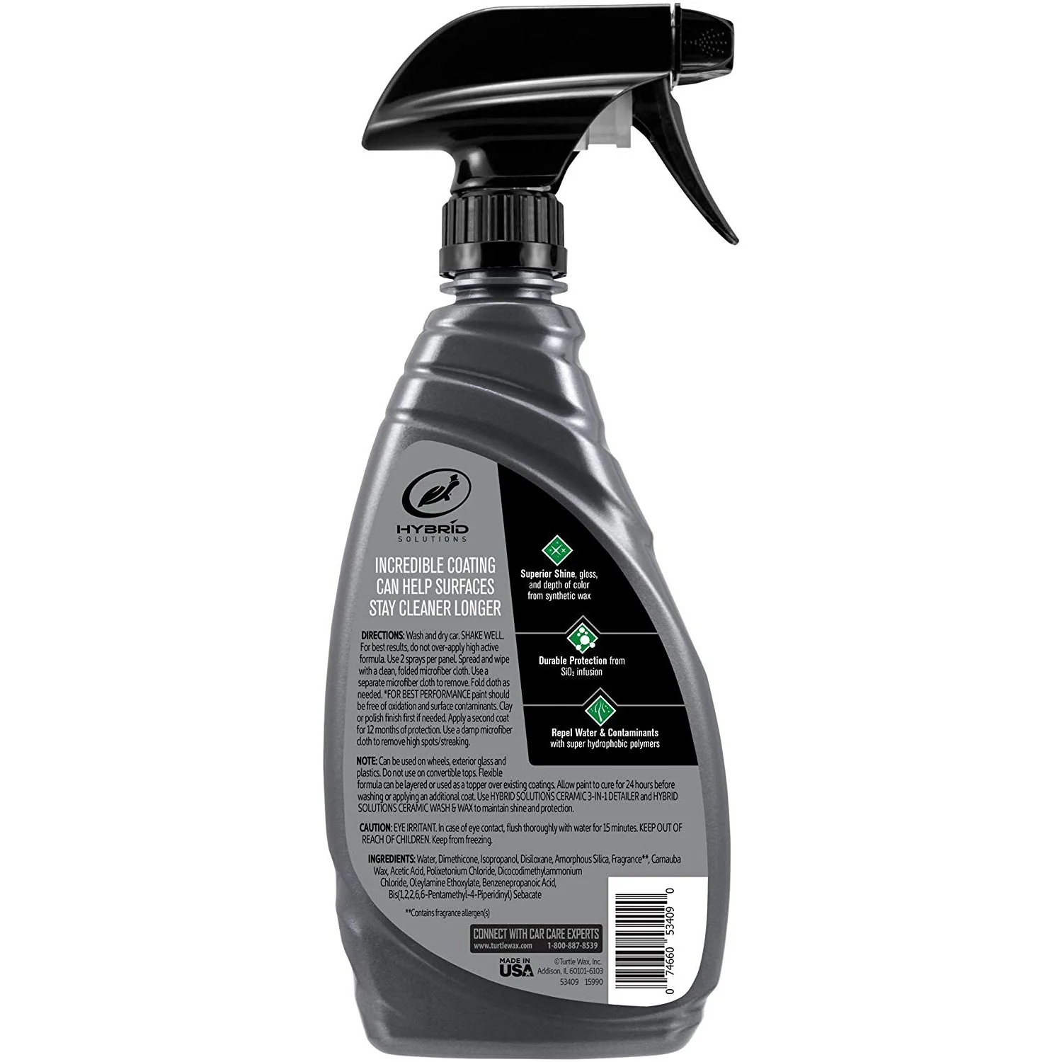 Turtle Wax HS Ceramic Wax Coating Spray 16oz - Image 3