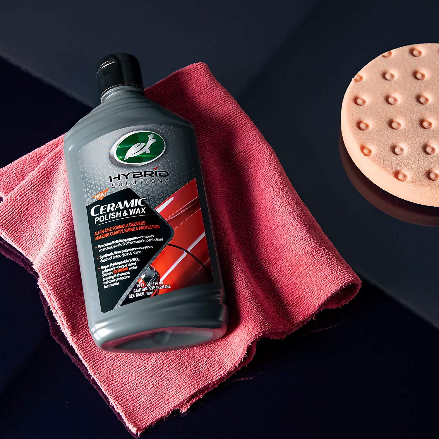 Turtle Wax HS Polish & Wax 14oz - Image 6