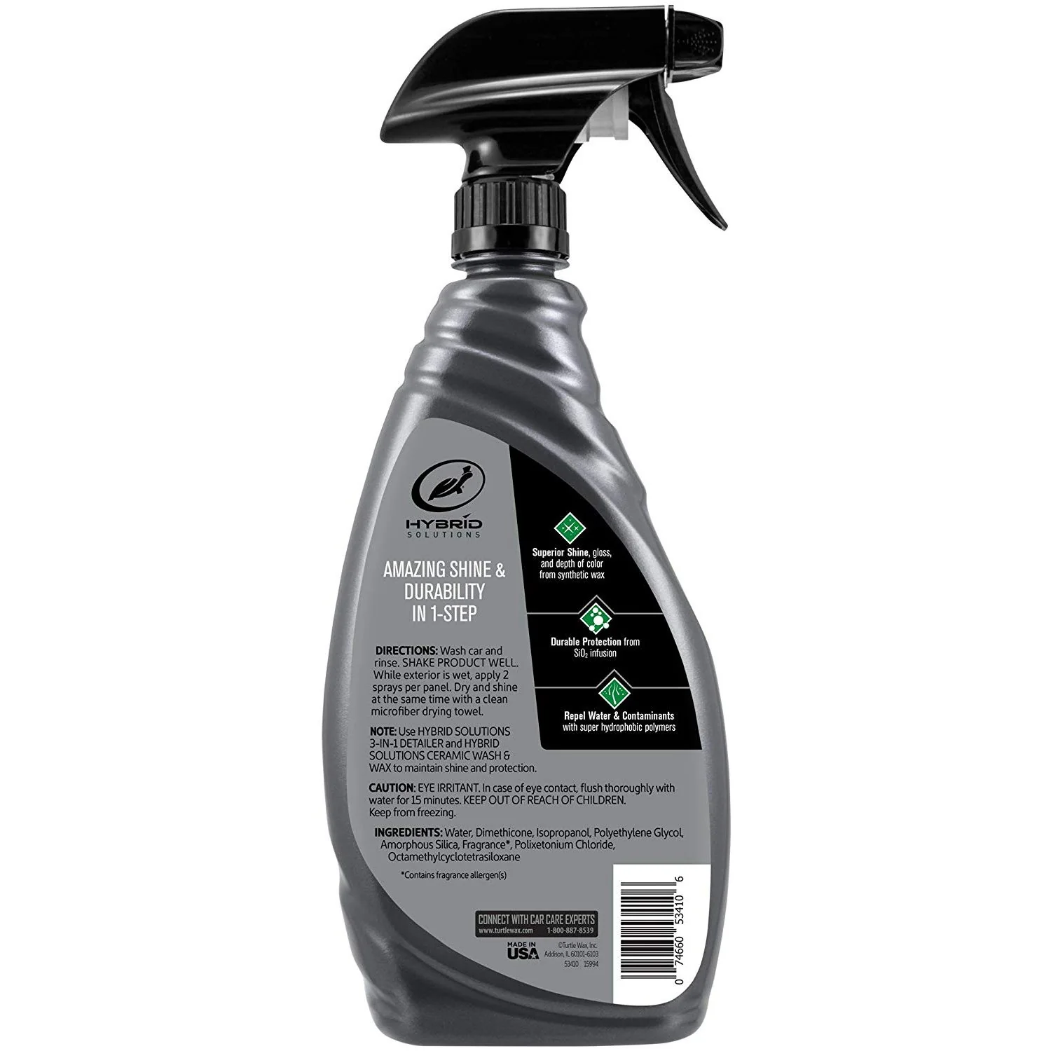 Turtle Wax HS Wet Wax 26oz - Image 3