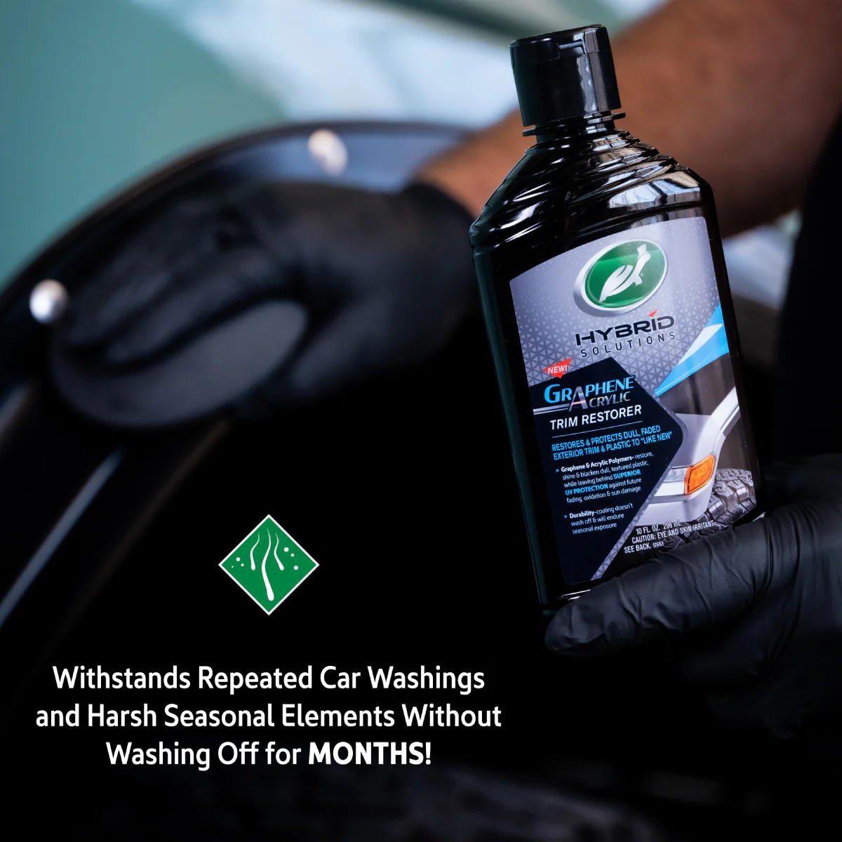Turtle Wax Hybrid Solutions Graphene Acrylic Trim Restorer 10oz - Image 3