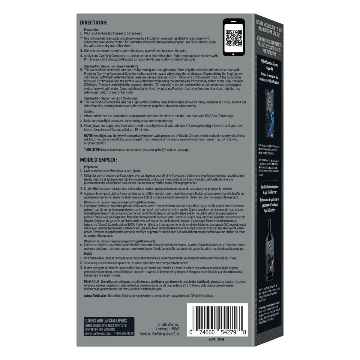 Turtle Wax Hybrid Solutions Headlight Restoration Kit - Image 6