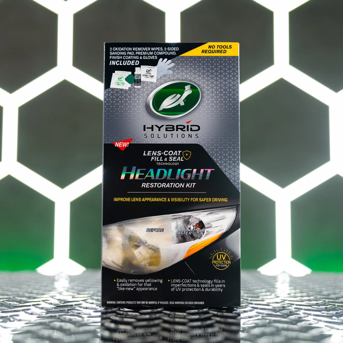 Turtle Wax Hybrid Solutions Headlight Restoration Kit - Image 7