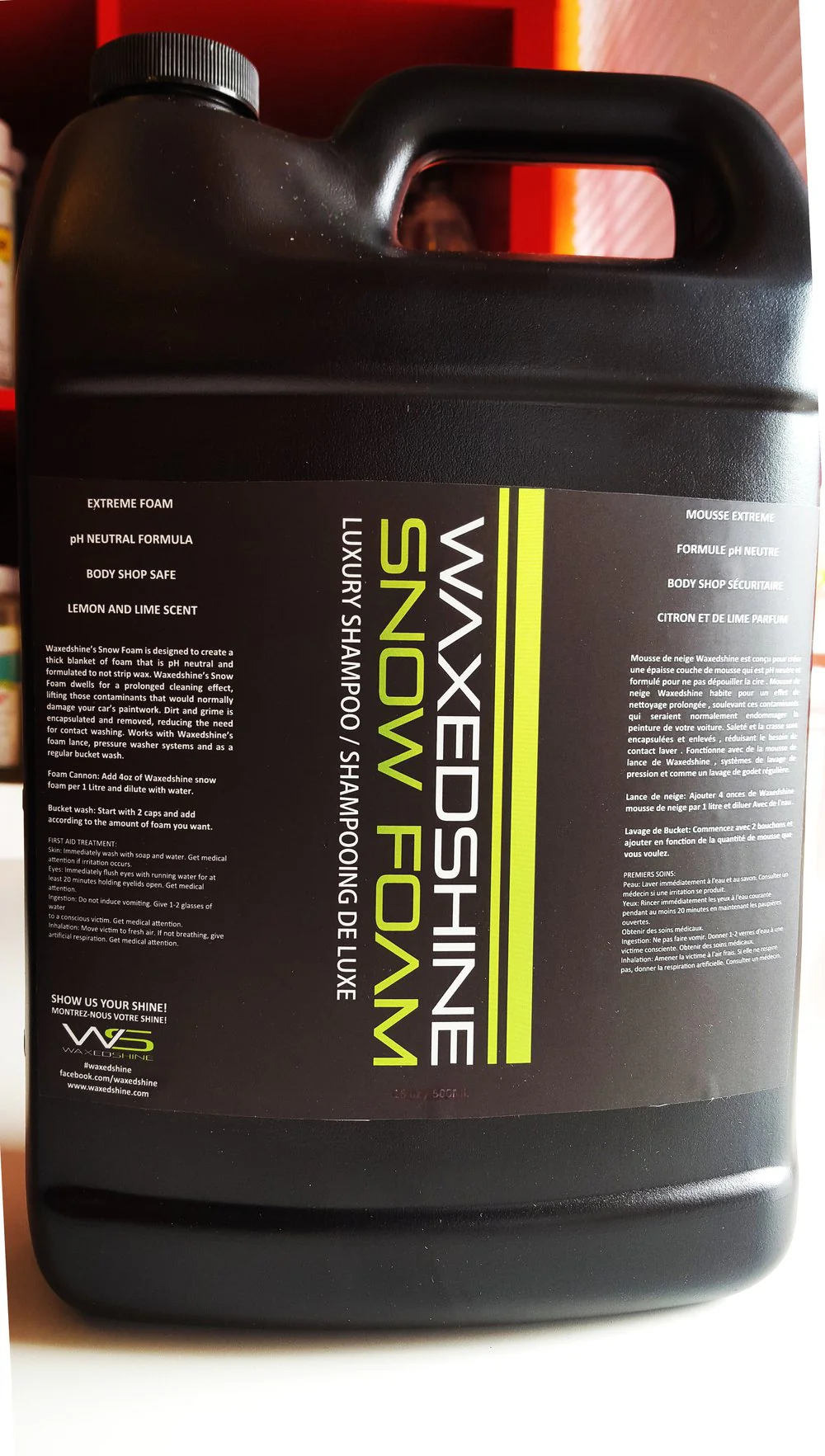 WaxedShine Luxury Shampoo 128oz