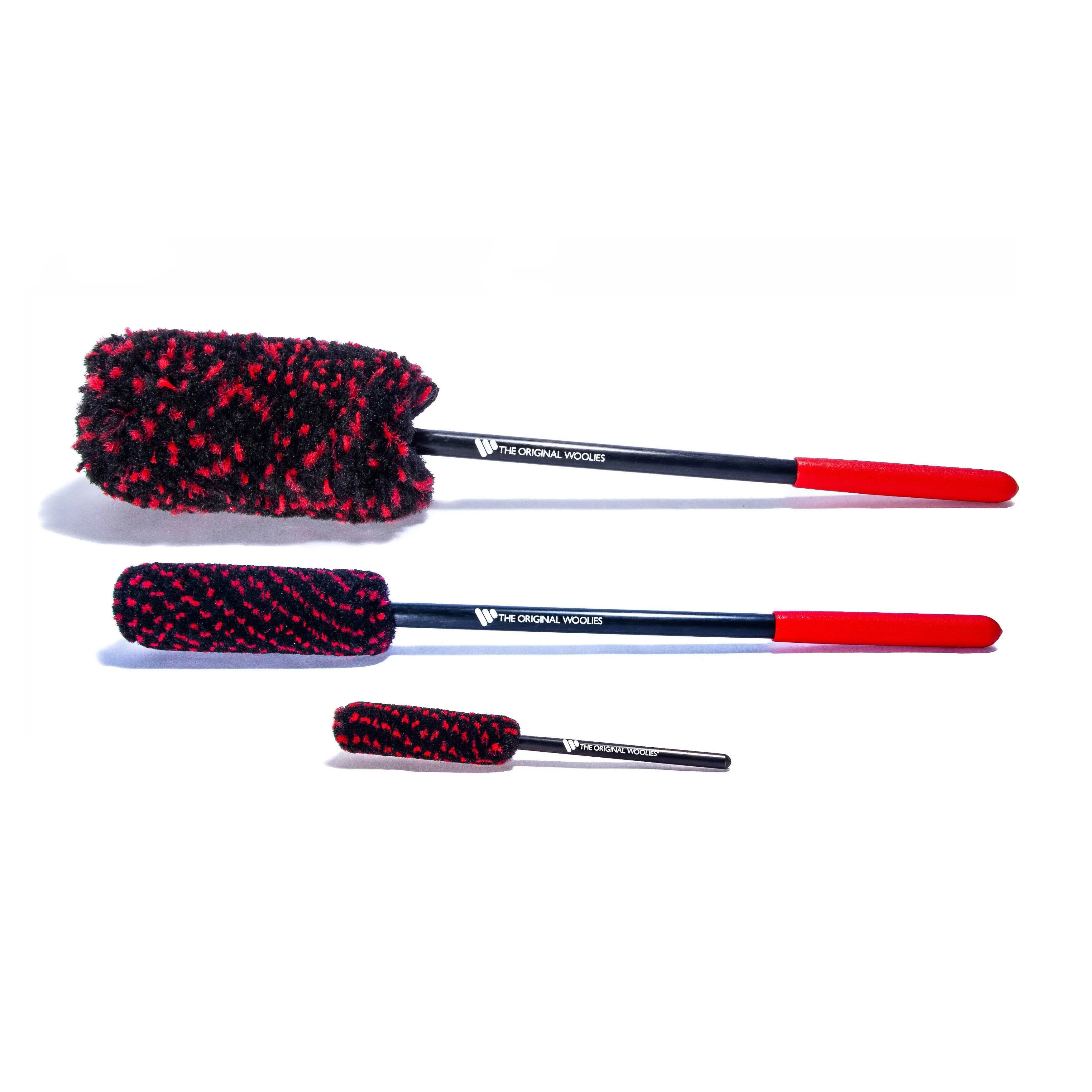 Wheel Woolies 3-PC set (B Kit) w/ Red Grip WWRK3BG2