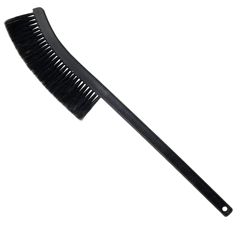 WheelWoolies Snow Duster Brush Black Boar Hair