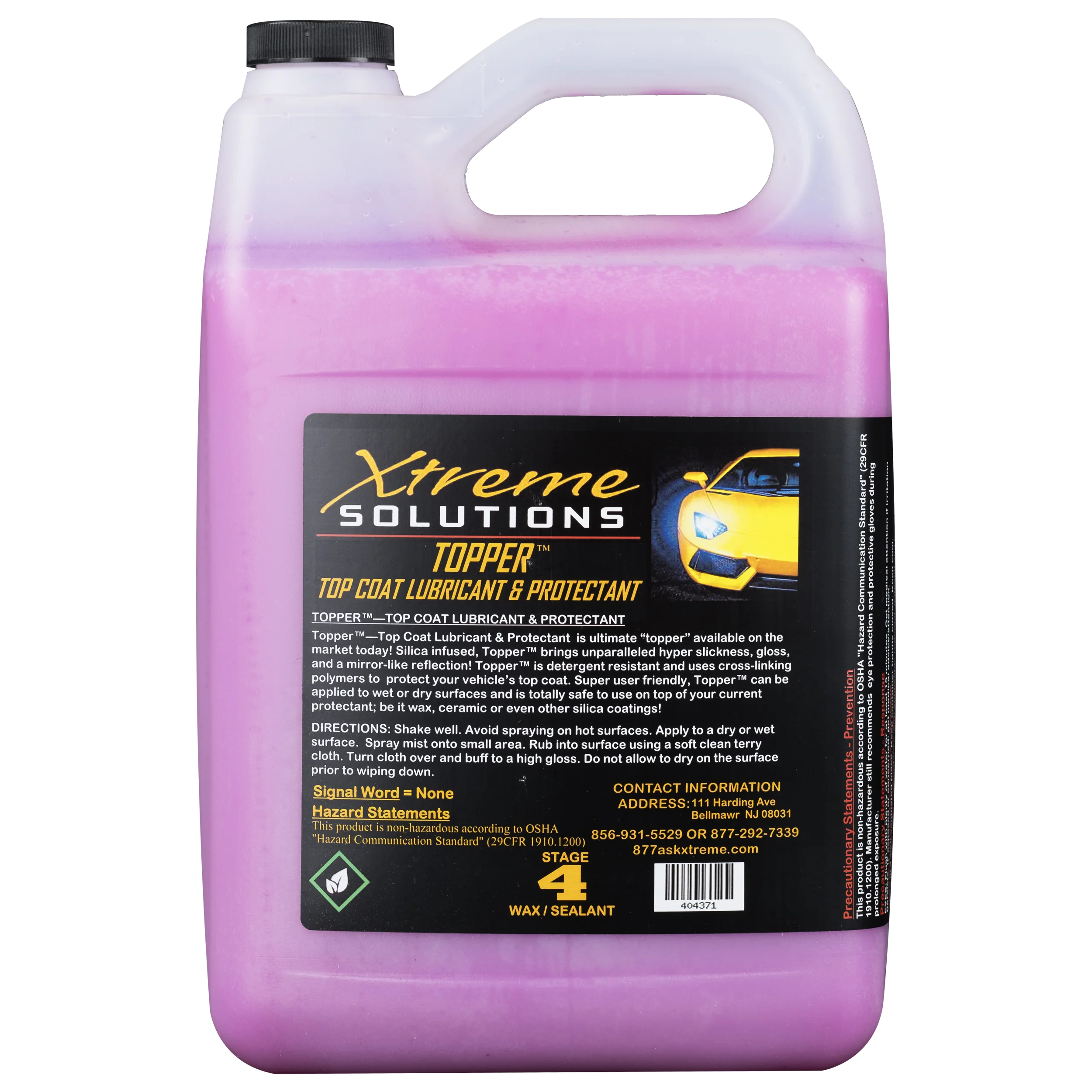 Xtreme Solutions Topper 128oz